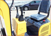 Close-up of the JDSCT-12 excavator&