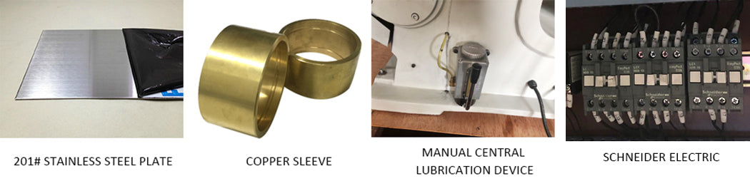Close-up of JDSML930 machine components: 201
